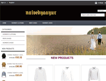 Tablet Screenshot of naivedyaayurveda.com